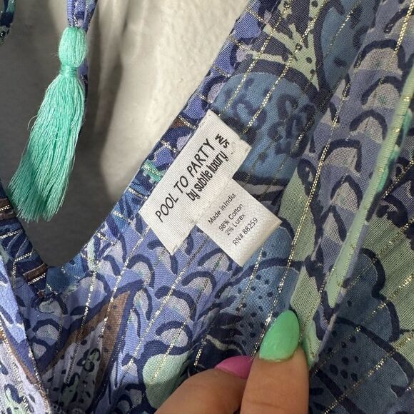 Pool to Party Blue Swim Cover S/M - Picture 3 of 5